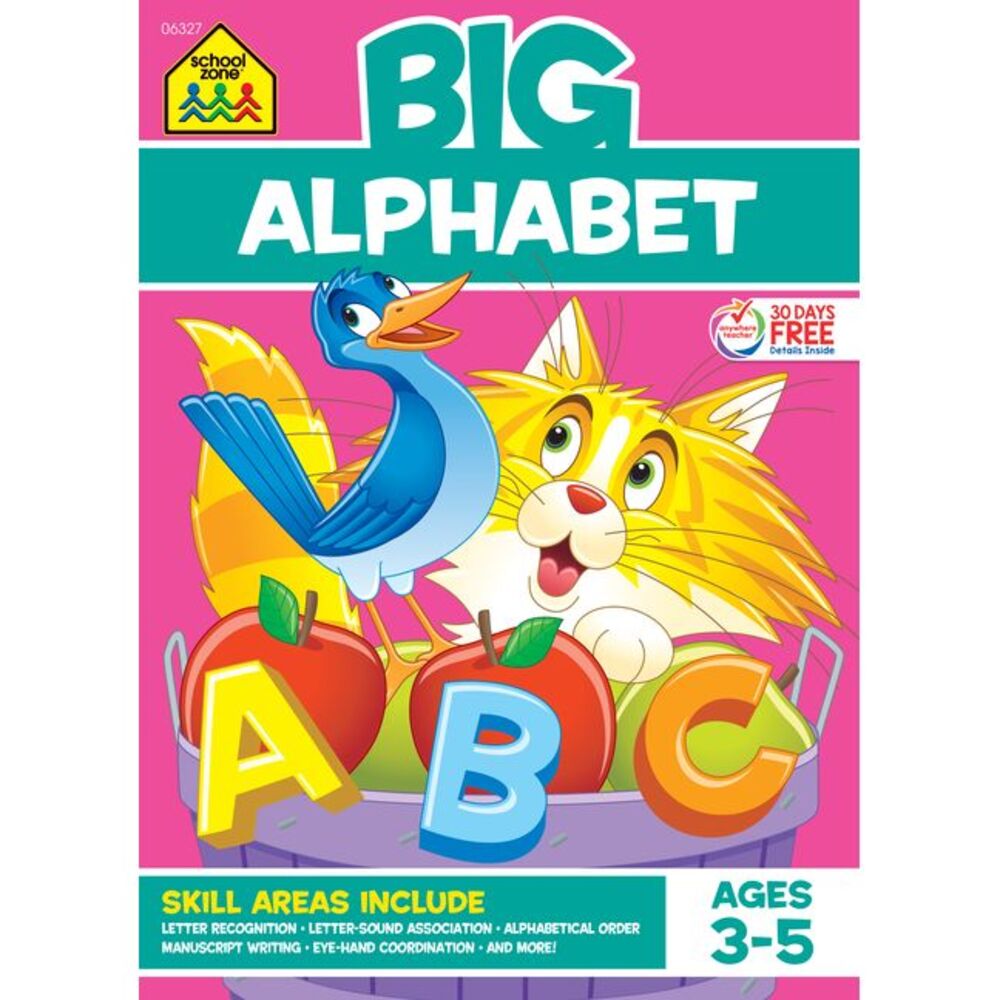 School Zone Big Alphabet Workbook -- School Zone